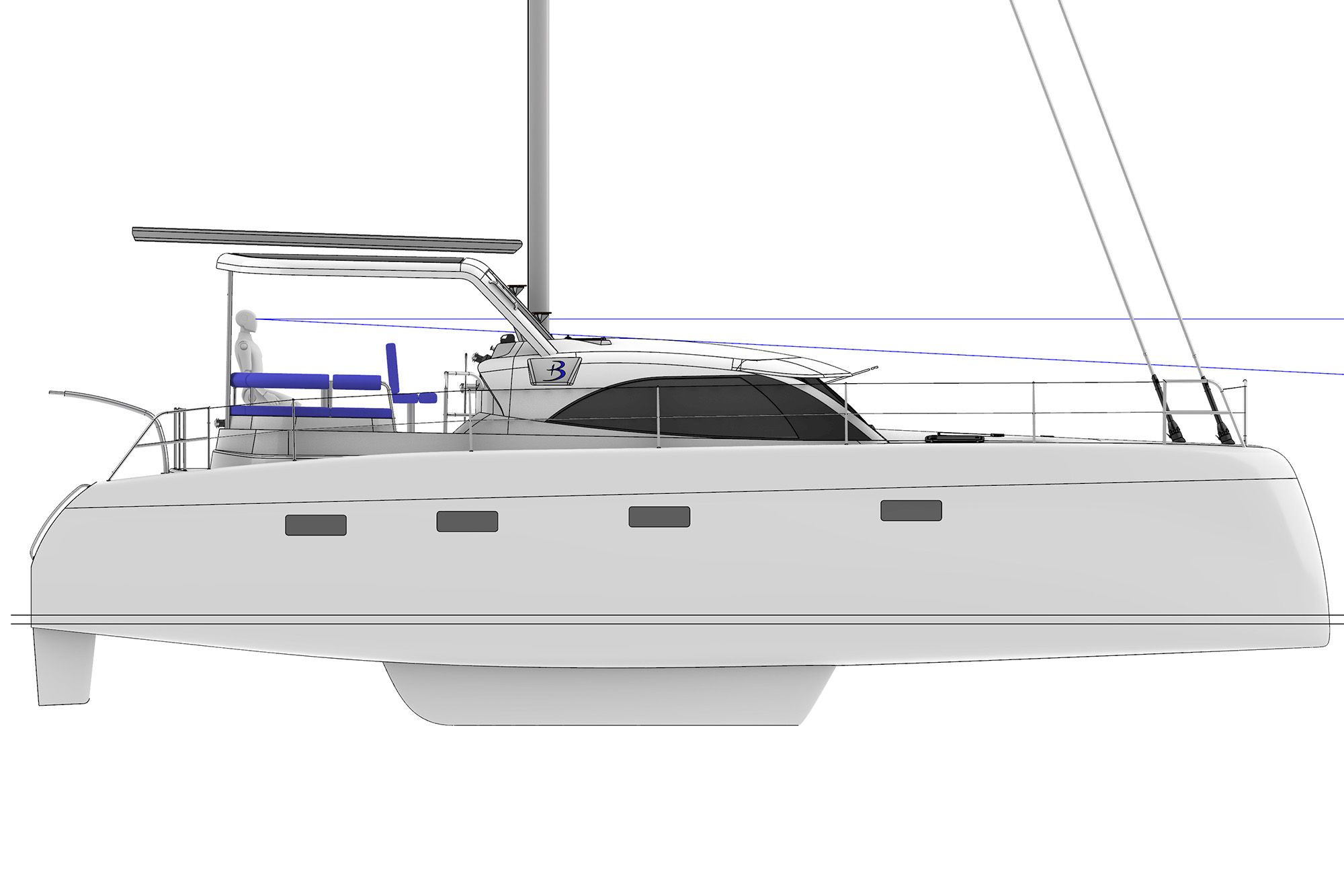Broadblue 425 Catamaran
