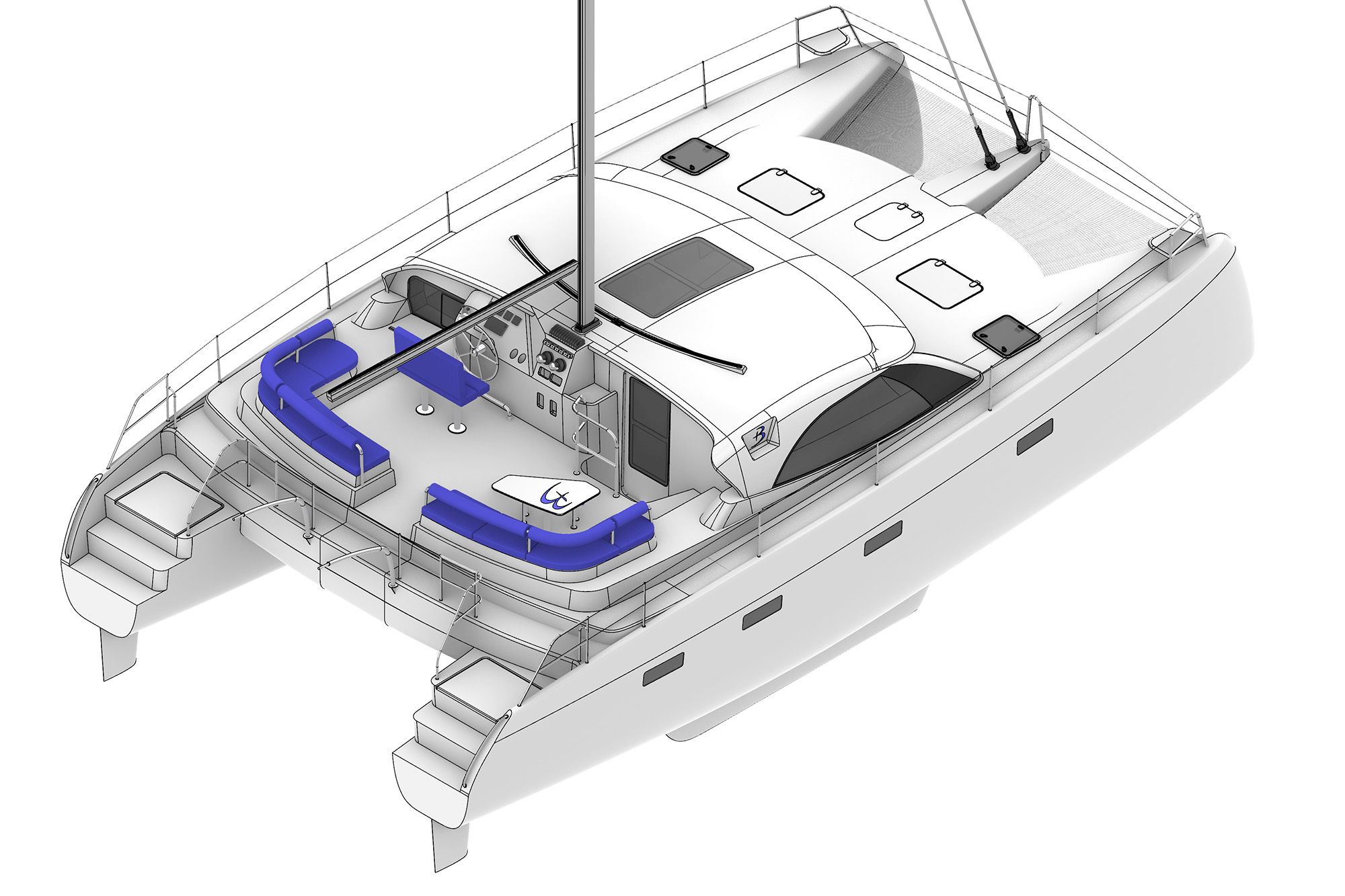 Broadblue 425 Catamaran